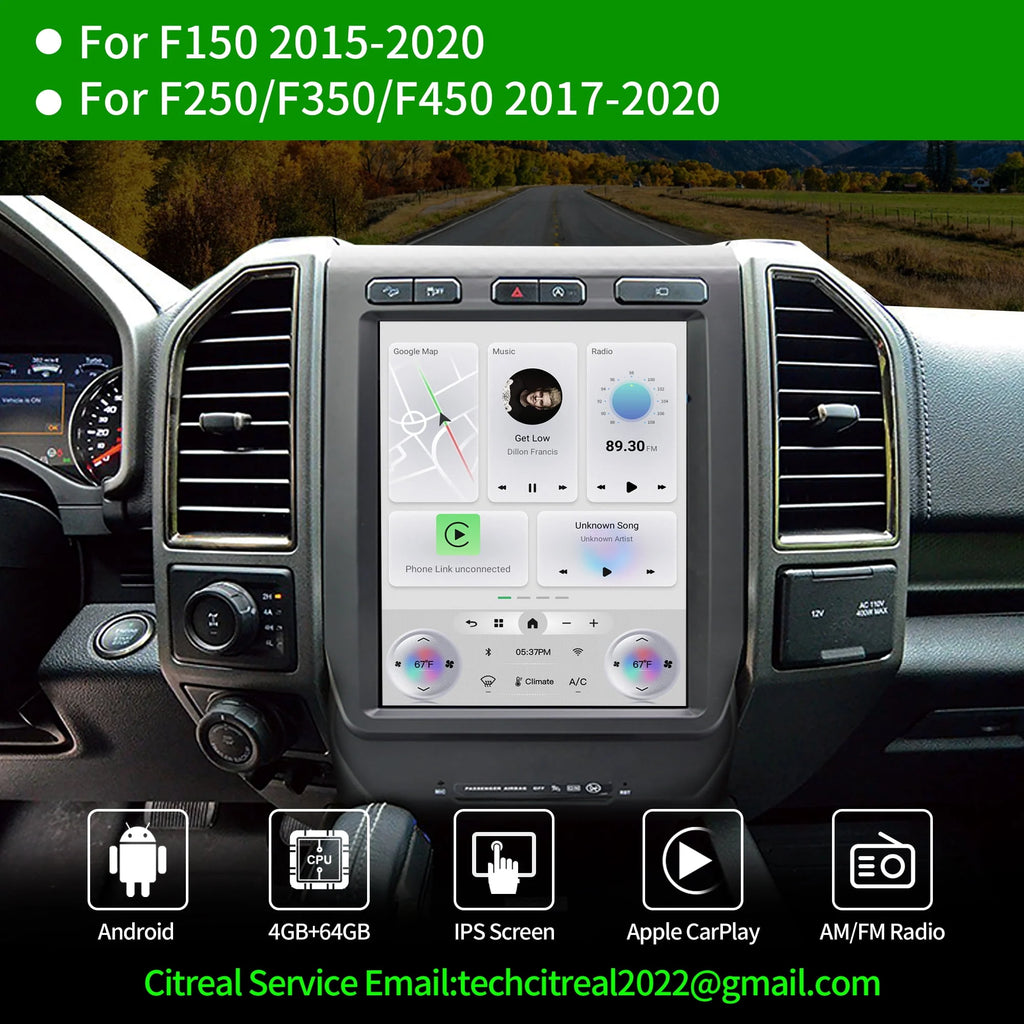 Car Radio CarPlay Stereo Android Head Unit Multimedia Player S5748