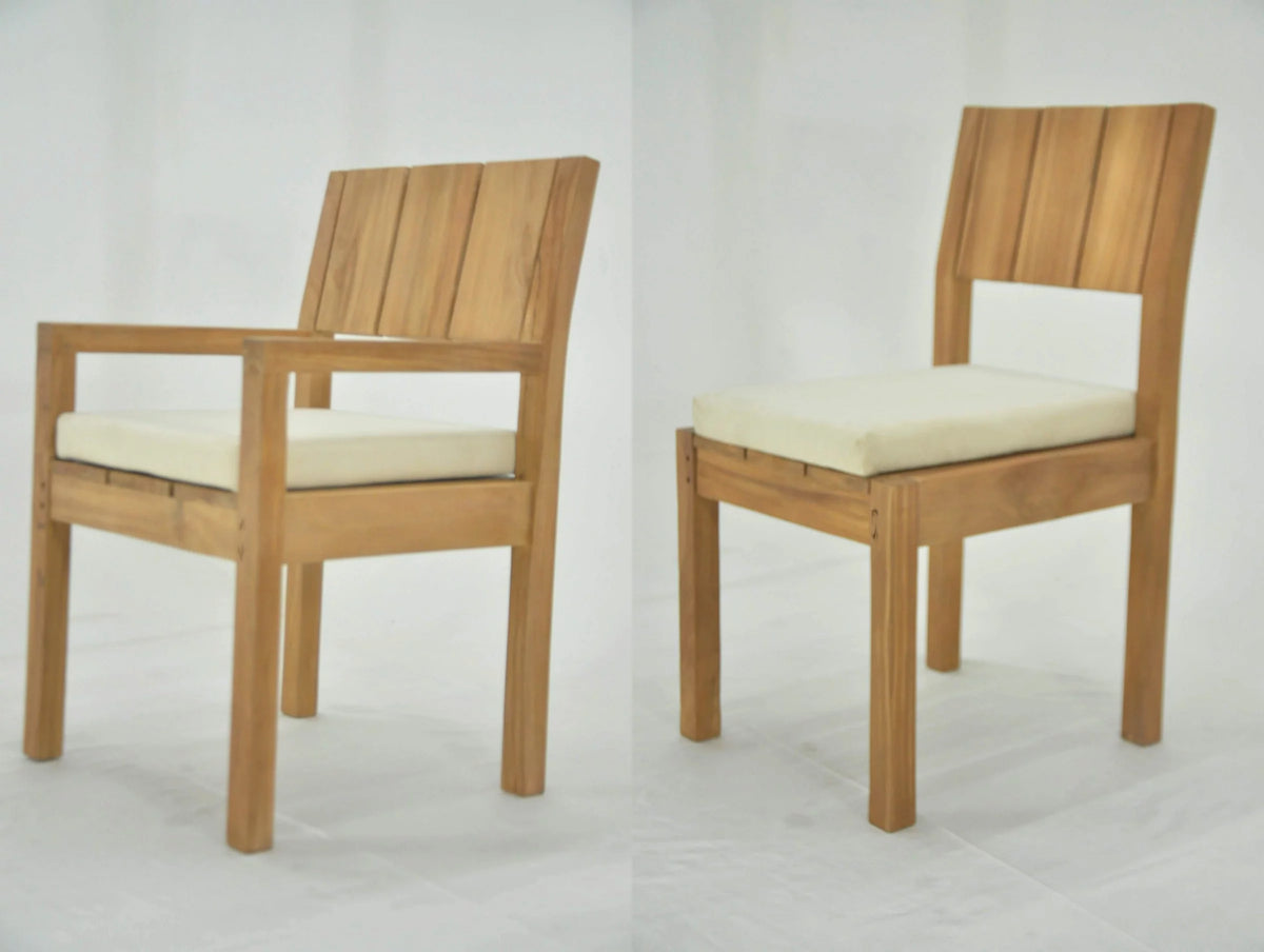 Grade-A Teak 3 Pc Outdoor Dining Set V803