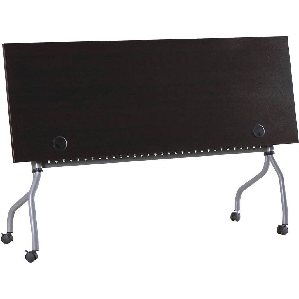 Espresso Silver Training Table T566532