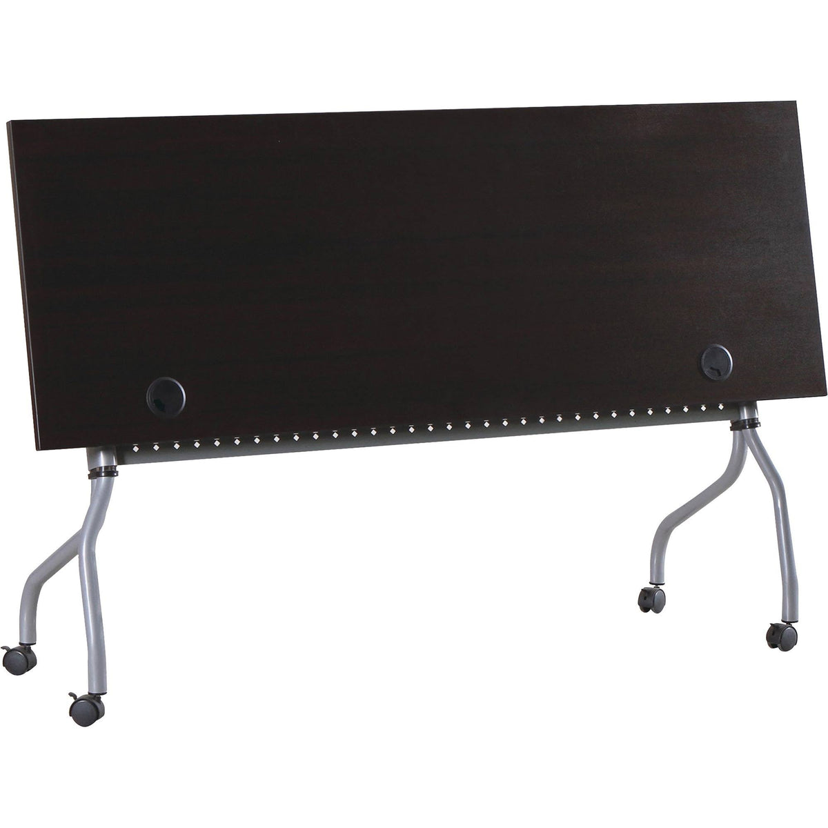 Espresso Silver Training Table T566532