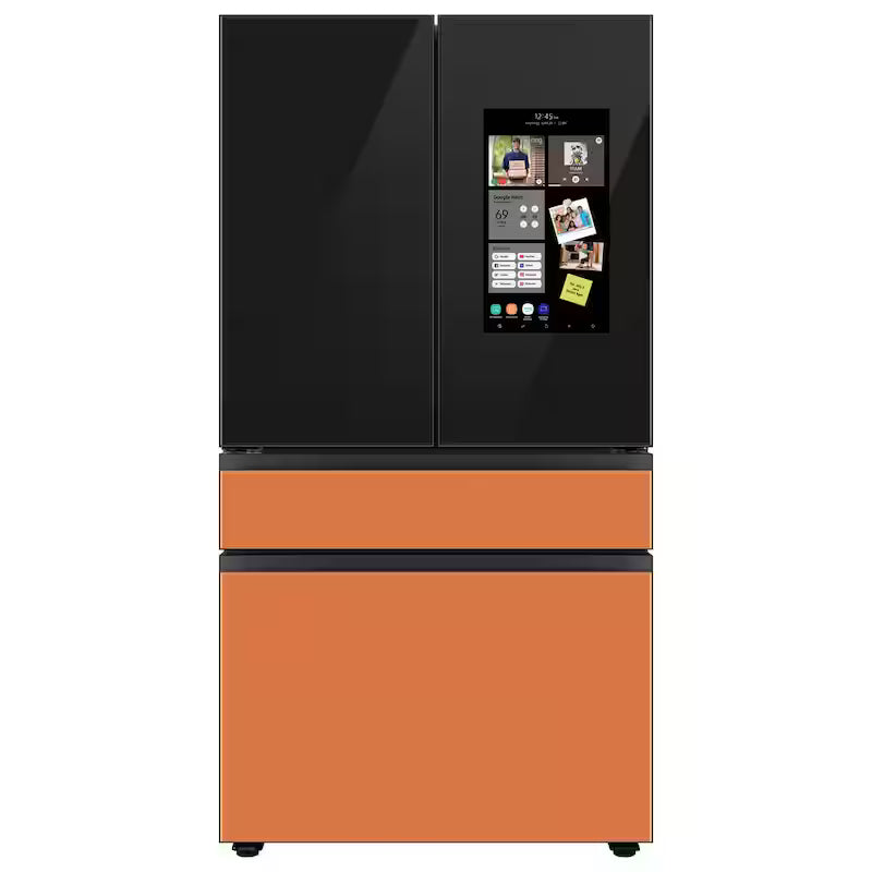 Charcoal Glass Top Panel for 4-Door French Door Refrigerator O516