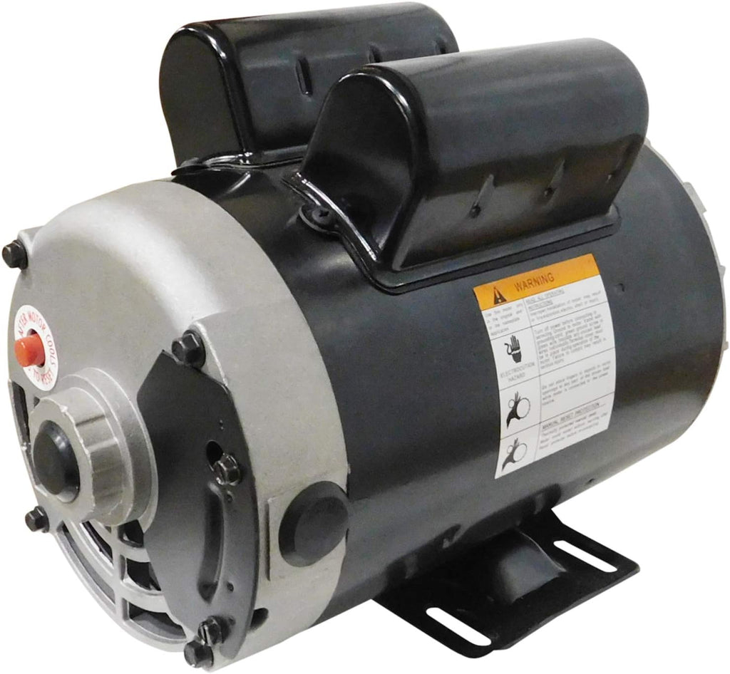 Compressor Duty Electric Motor, 3450 RPM, 56 Frame, 5/8" Shaft Diameter, 120/240 Volt C167