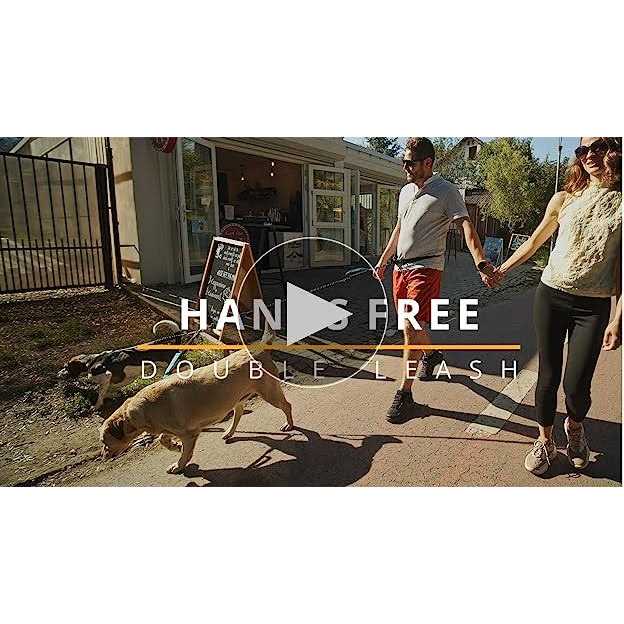 Hands Free Double Dog Leash I7320