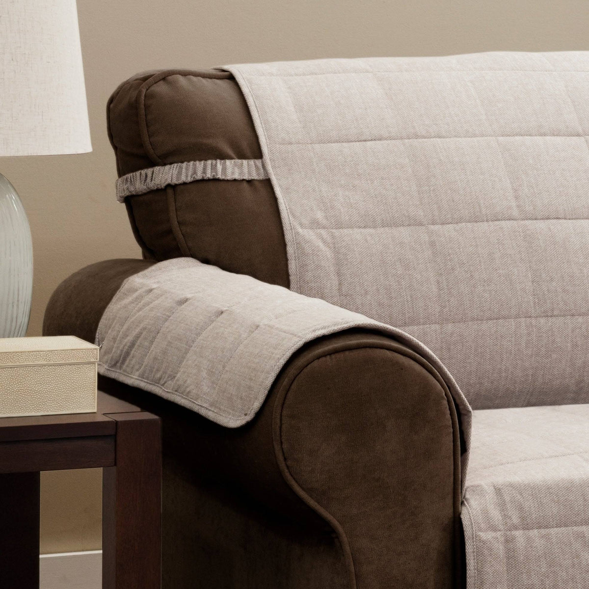 Charcoal Sofa Protector M818