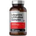 L-Arginine L-Citrulline Complex 3000mg 250 Capsules G985