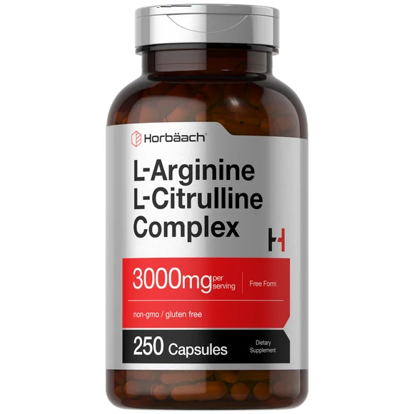 L-Arginine L-Citrulline Complex 3000mg 250 Capsules G985