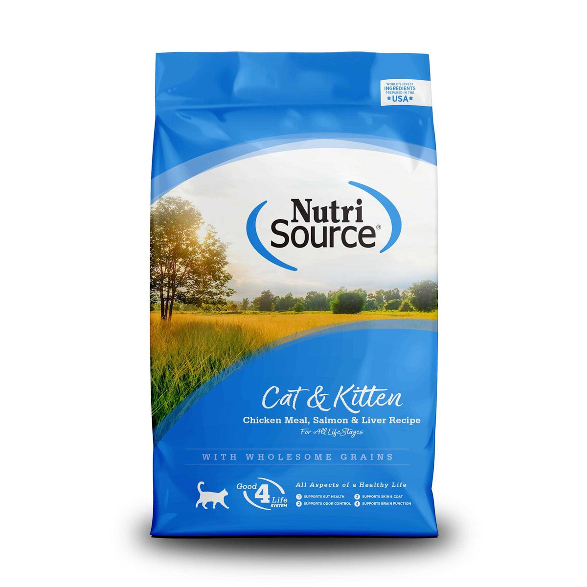 Chicken Salmon Liver Dry Cat & Kitten Food Q17857