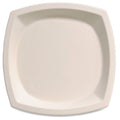 125 pack Ivory Sugar Cane Plates N750199