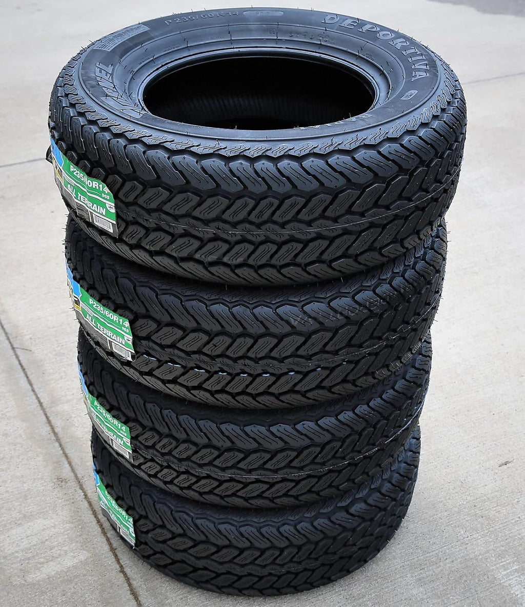 All-Terrain Off-Road Radial Tire 235/60R14 96S Load Range SL 4-Ply BSW C148