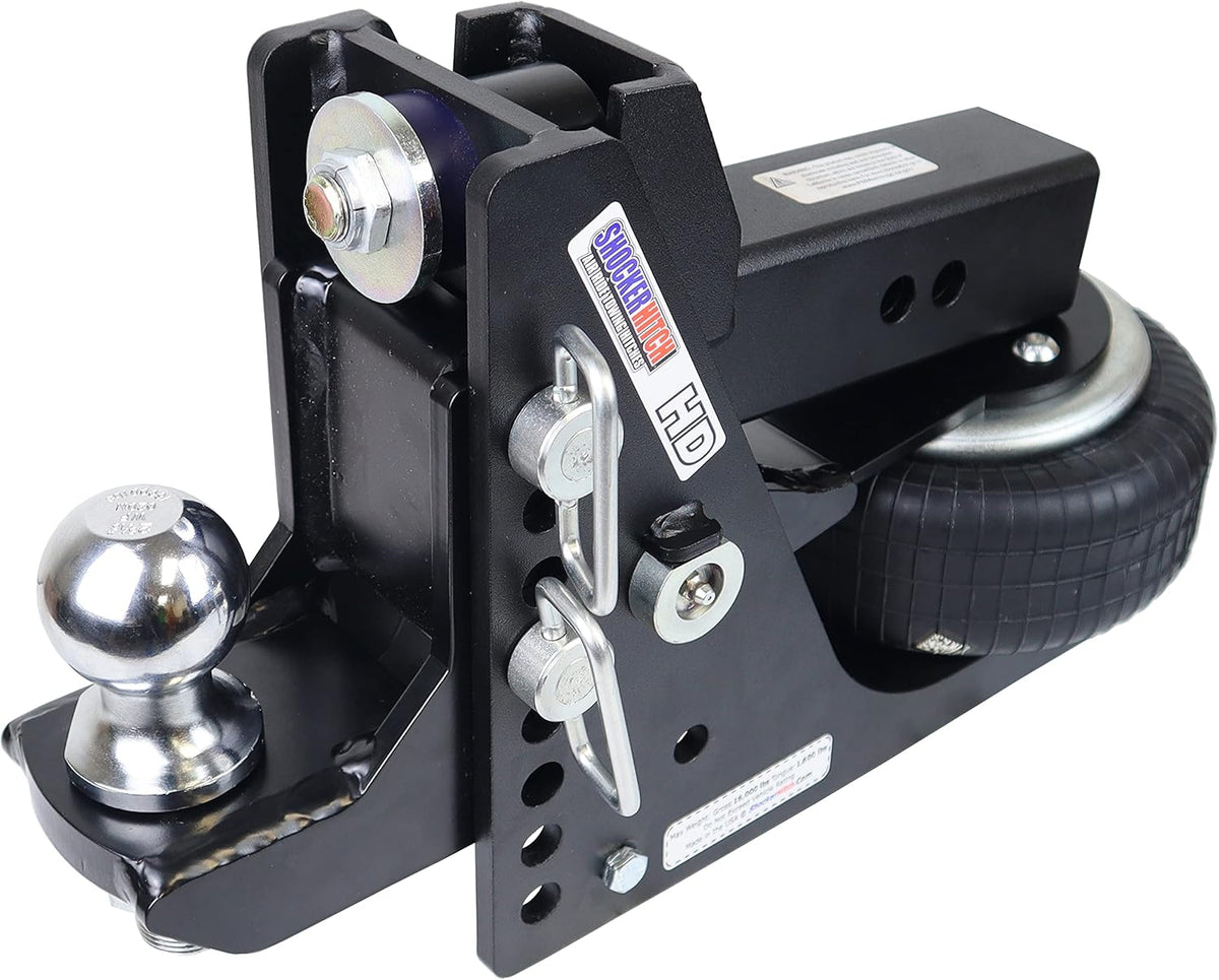 Black Air Drop Hitch with 2-5/16" Ball S537