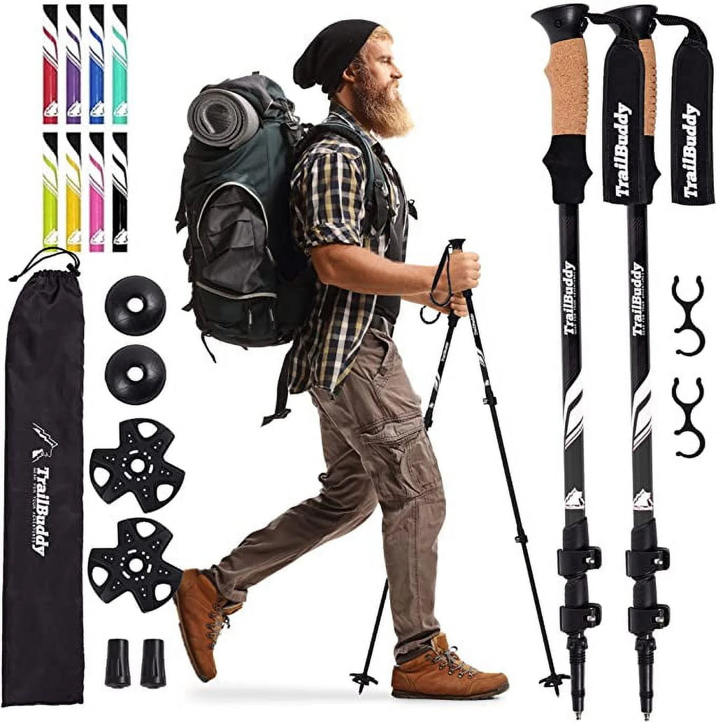 Lightweight Aluminum Adjustable Trekking Poles X6859