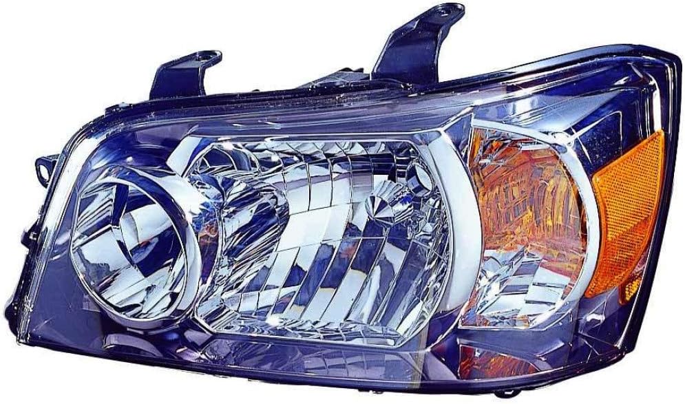 Headlight Assembly for Toyota Highlander 2004 2005 2006 Passenger Side G625