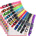 Soft Nylon Adjustable Breakaway Puppy ID Collar 14PCS D272390