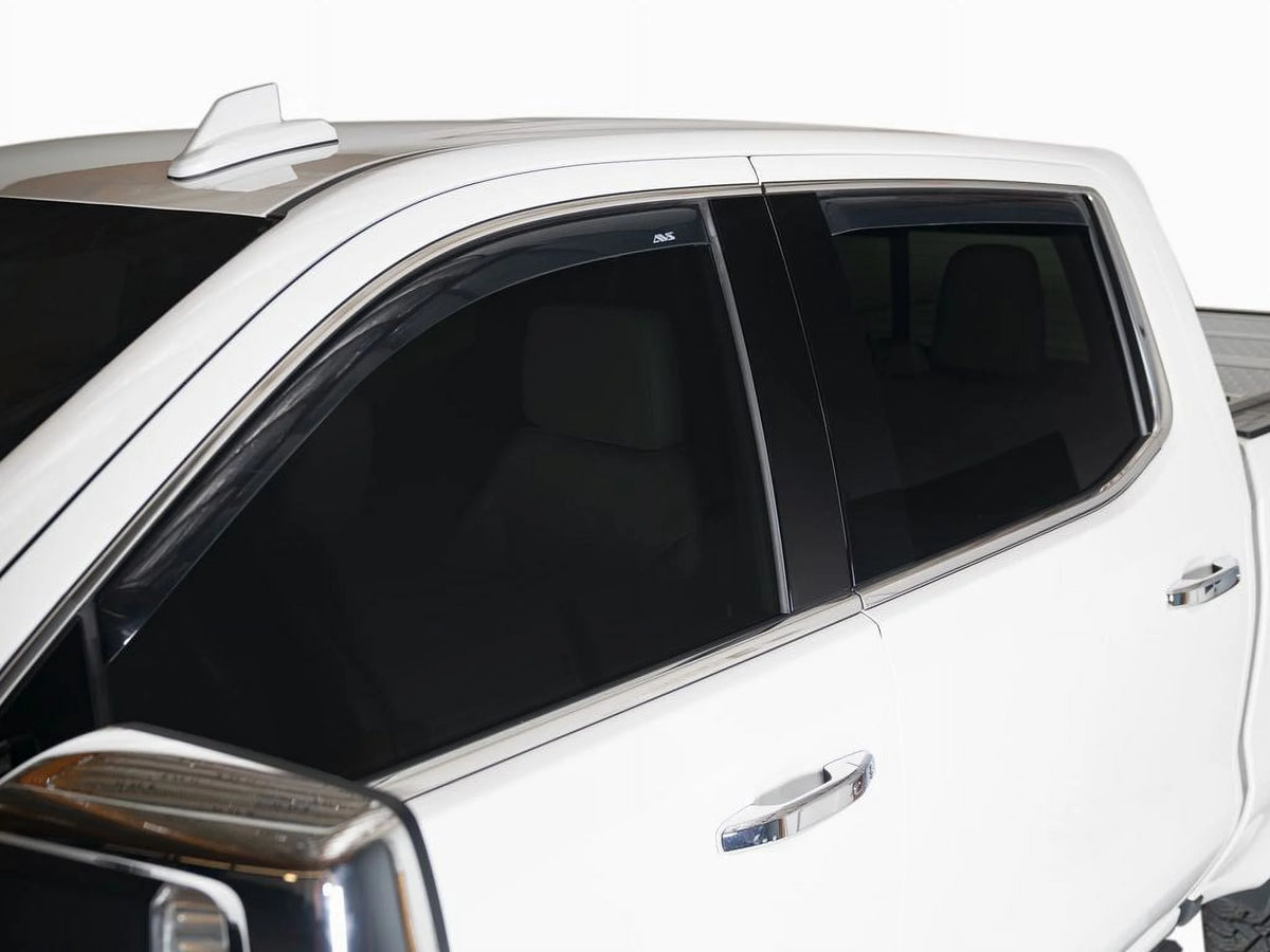 Smoke In-Channel Window Deflectors 4pc O52153