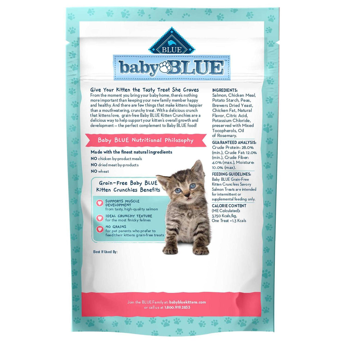 Grain Free Salmon Kitten Treats S16319