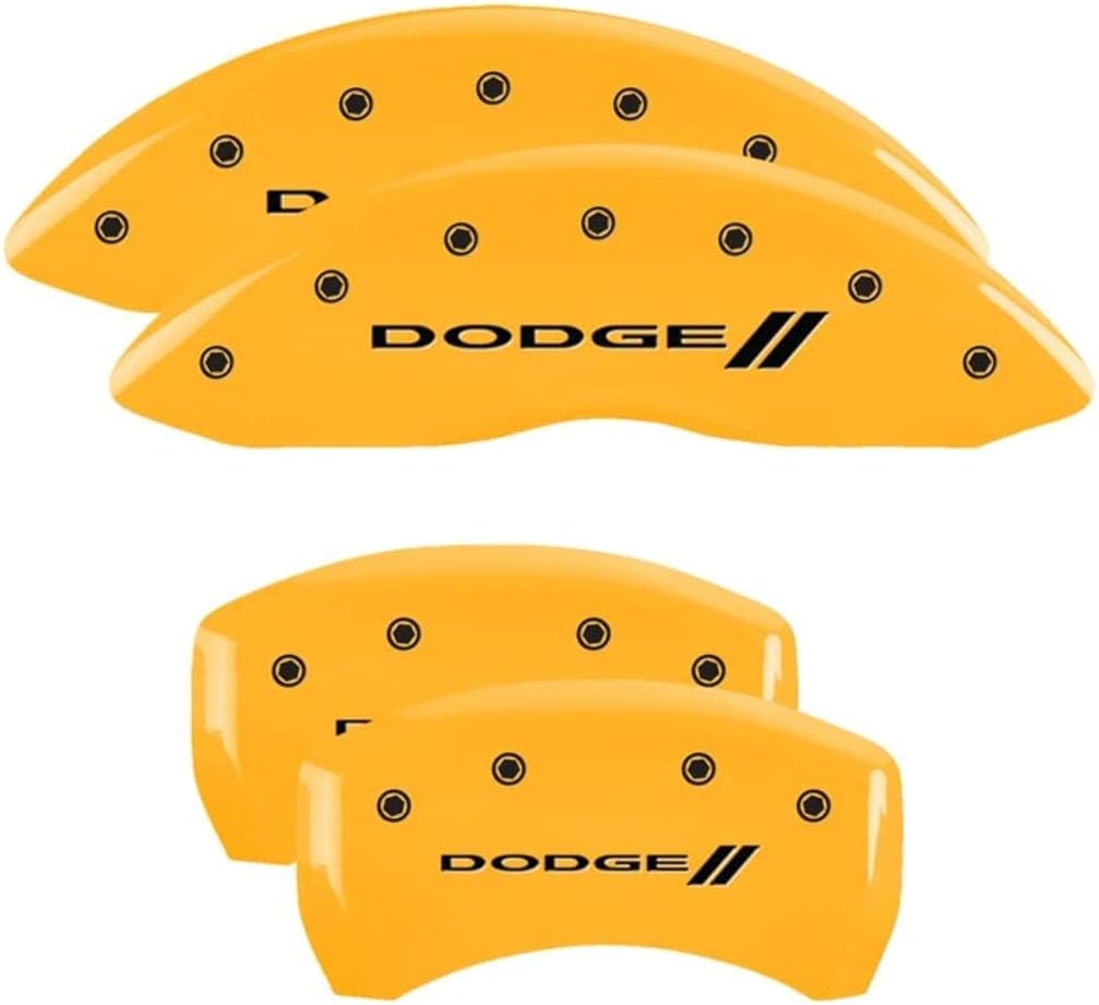 Yellow Caliper Cover Set of 4 C846
