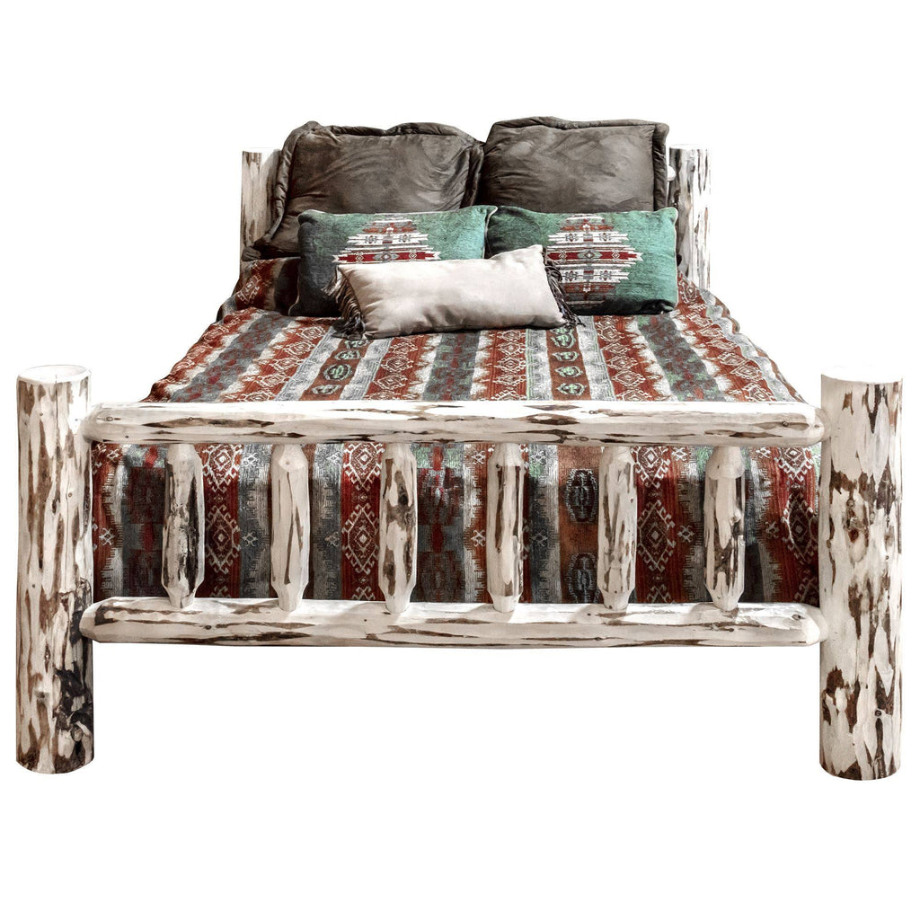 Full Bed with Clear Lacquer Finish U4644