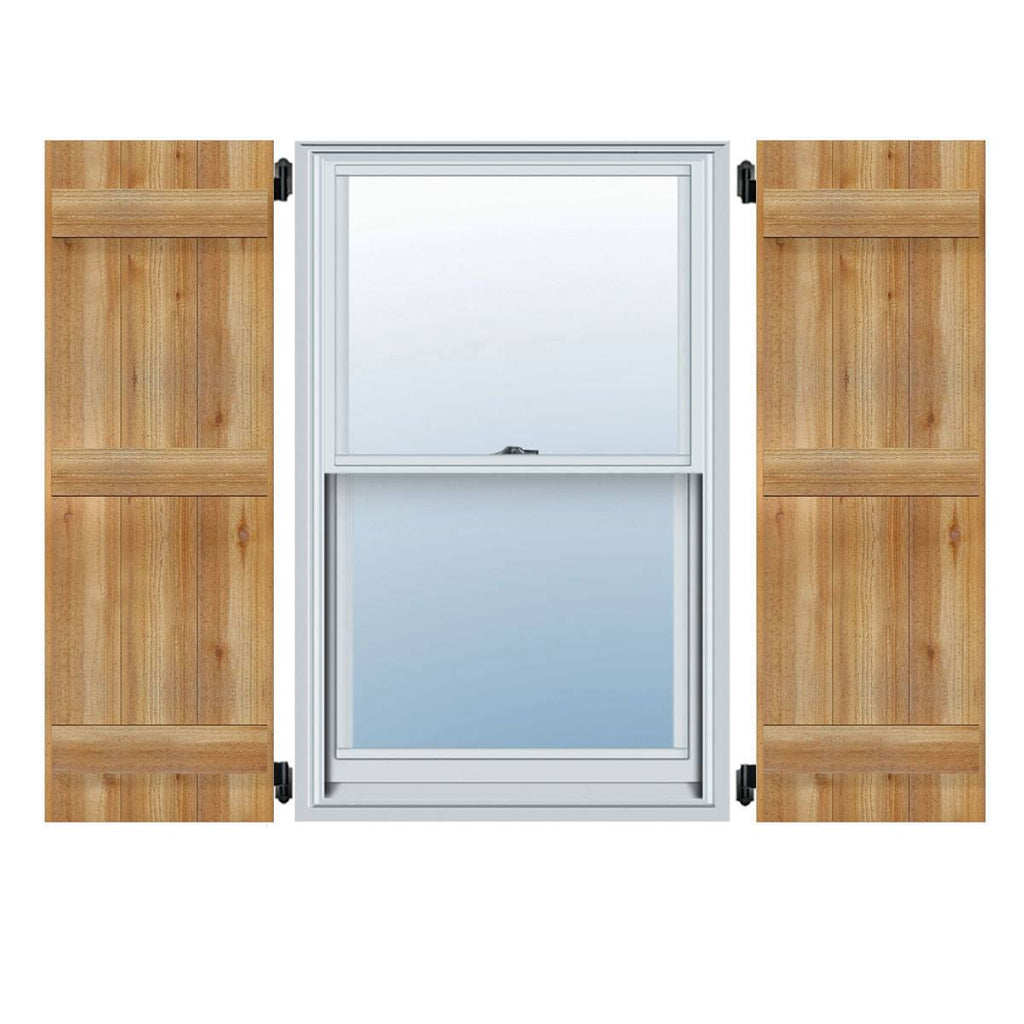 21 1/2x22W x 71x22H Board-n-Batten Shutters N885971