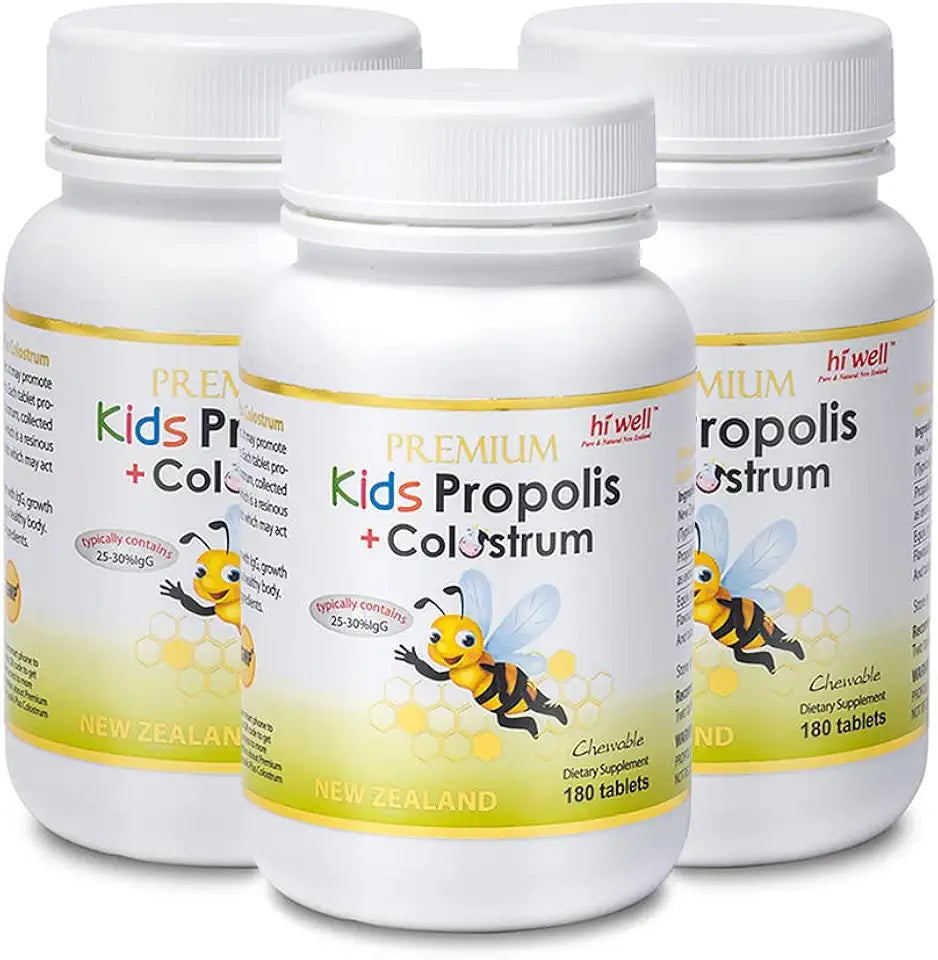 Kids Propolis Plus Grass-Fed Colostrum 180 Tablets Z741