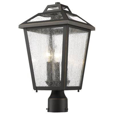 Oil Rubbed Bronze 3-Light Pier Mount Light O33512