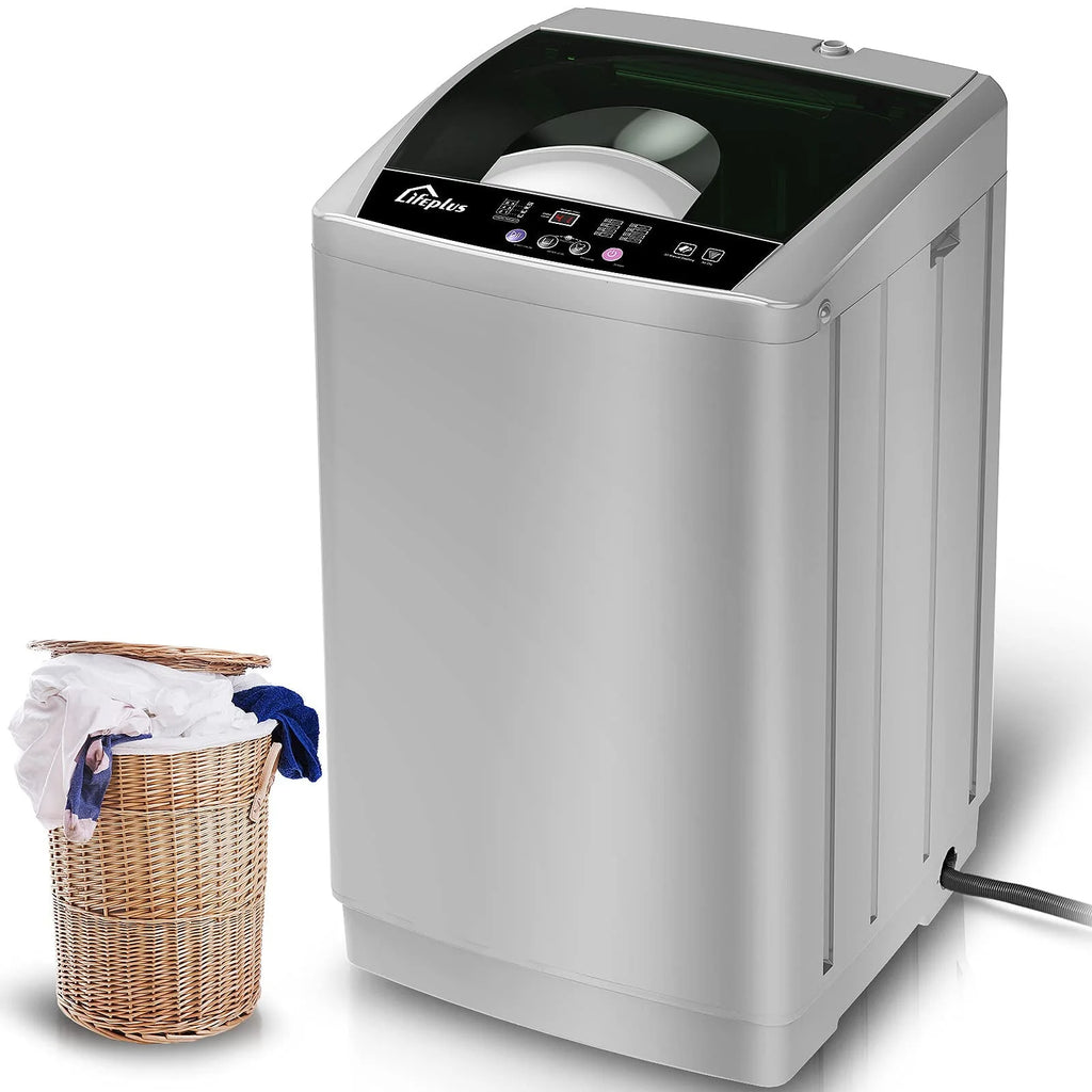 Portable Full-Automatic 1.8 Cu. ft. Top Load Laundry Washer E867