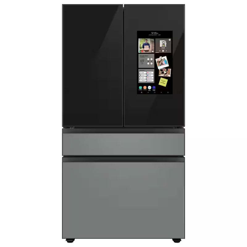 Charcoal Glass Top Panel for 4-Door French Door Refrigerator O516