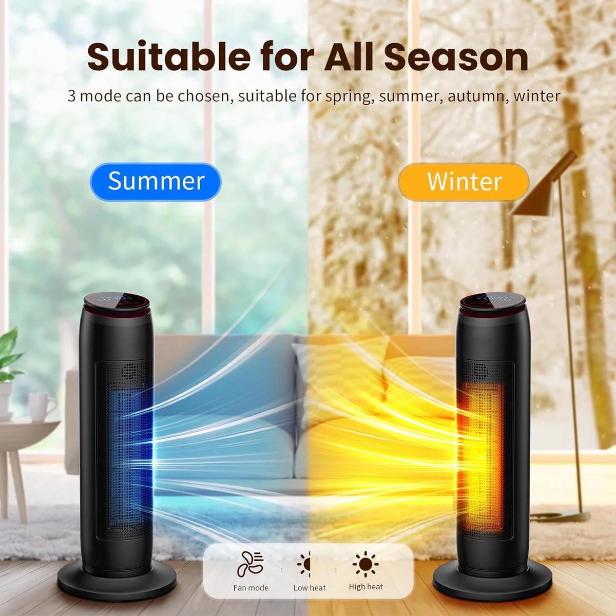 1500W Fast Heating Ceramic Space Heater I649