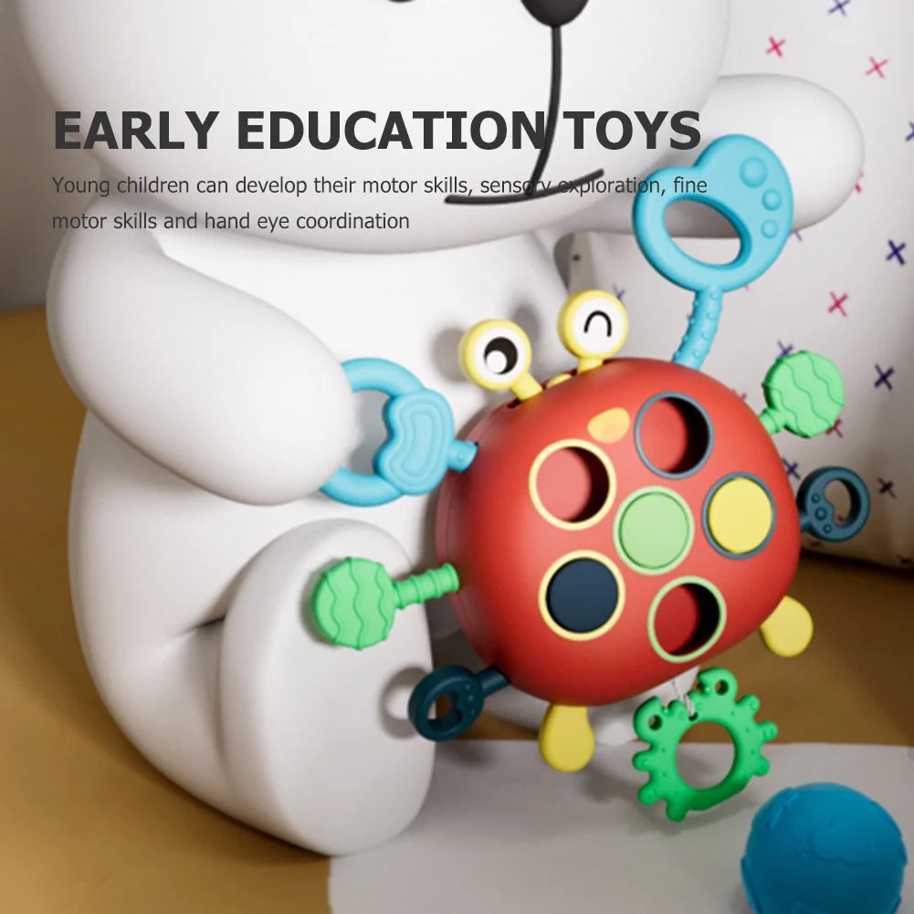 Toddler Montessori Crab Toys Educational Learning A782