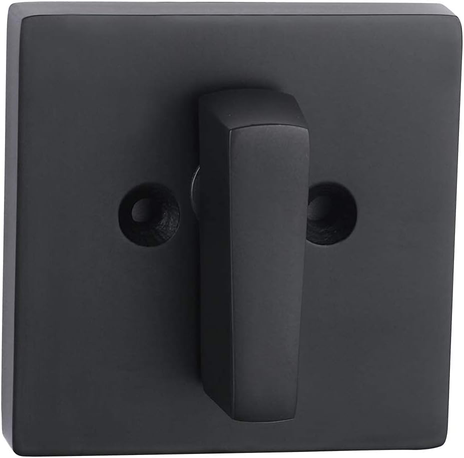 Matte Black Handleset with Deadbolt Z9349