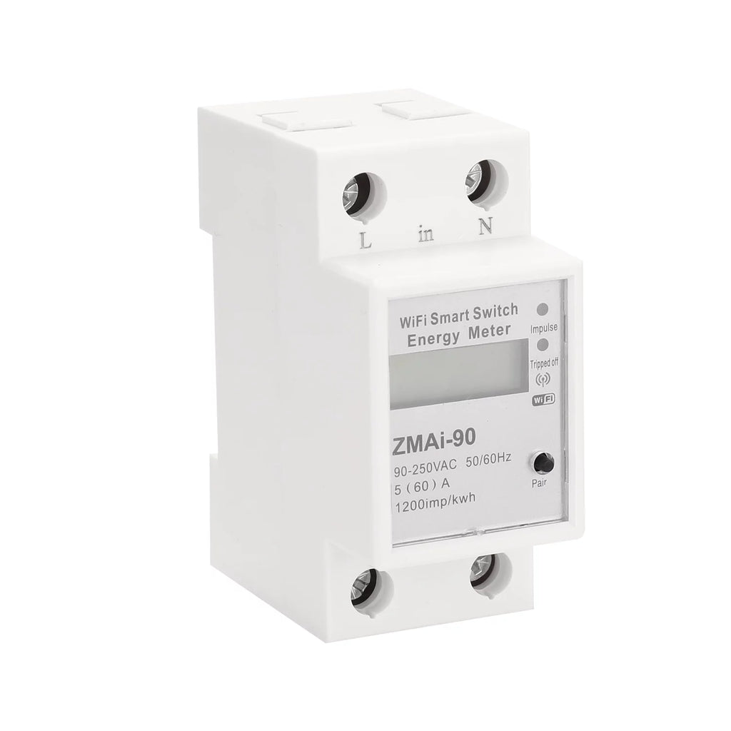 Single-Phase Din Rail Wifi Intelligent Energy Meter Q2842