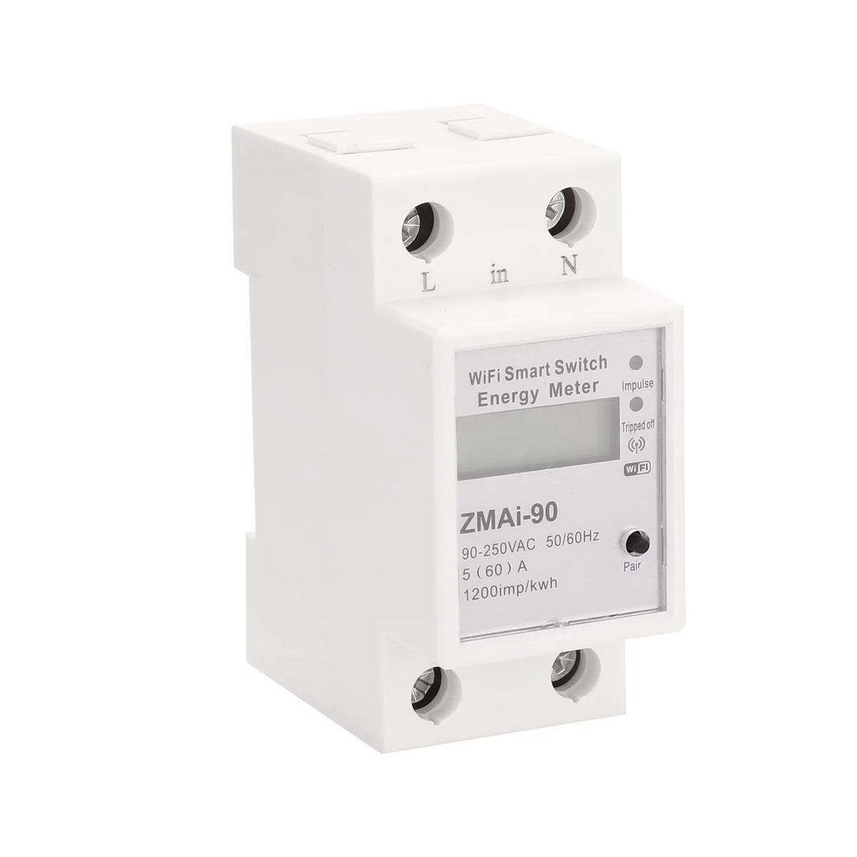 Single-Phase Din Rail Wifi Intelligent Energy Meter Q2842