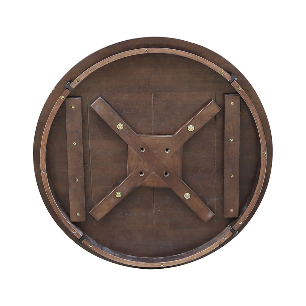 30" Round Wood Dining Table X49262