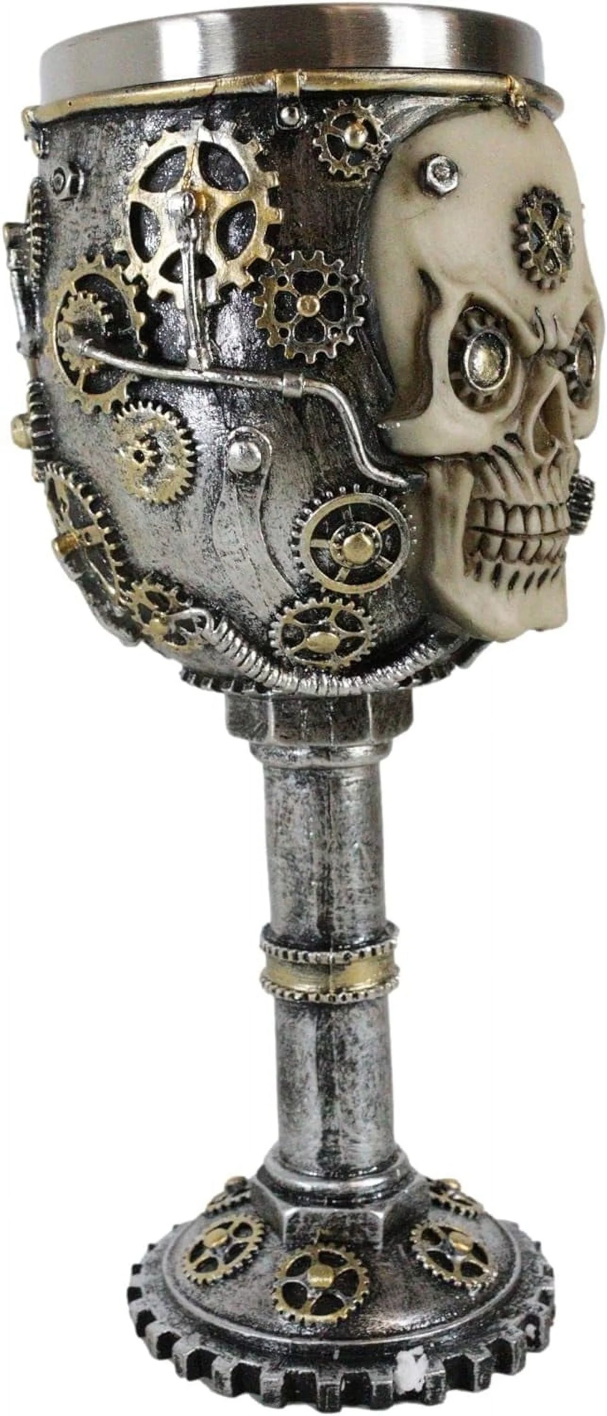 Silver 6Oz Wine Goblet Cup Figurine D871