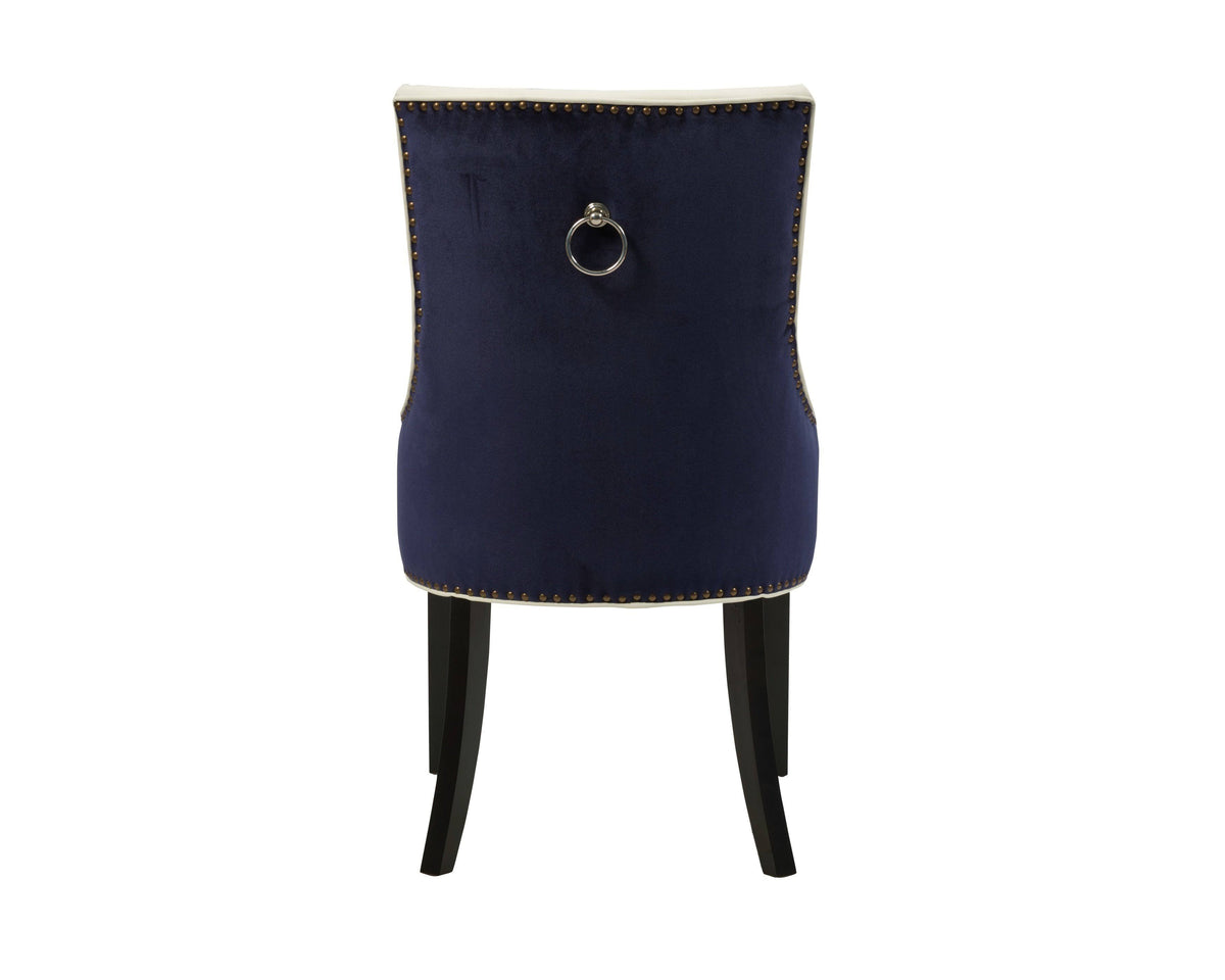 Button Tufted PU Leather Dining Side Chair C561446