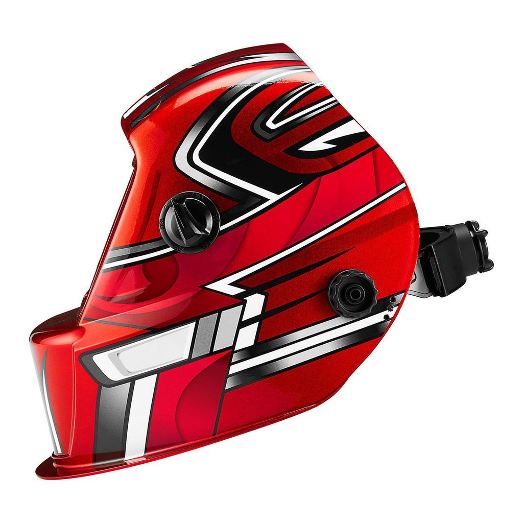 Red Auto-Darkening Welding Helmet T569992
