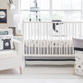 3 Piece Crib Bedding Set O7485