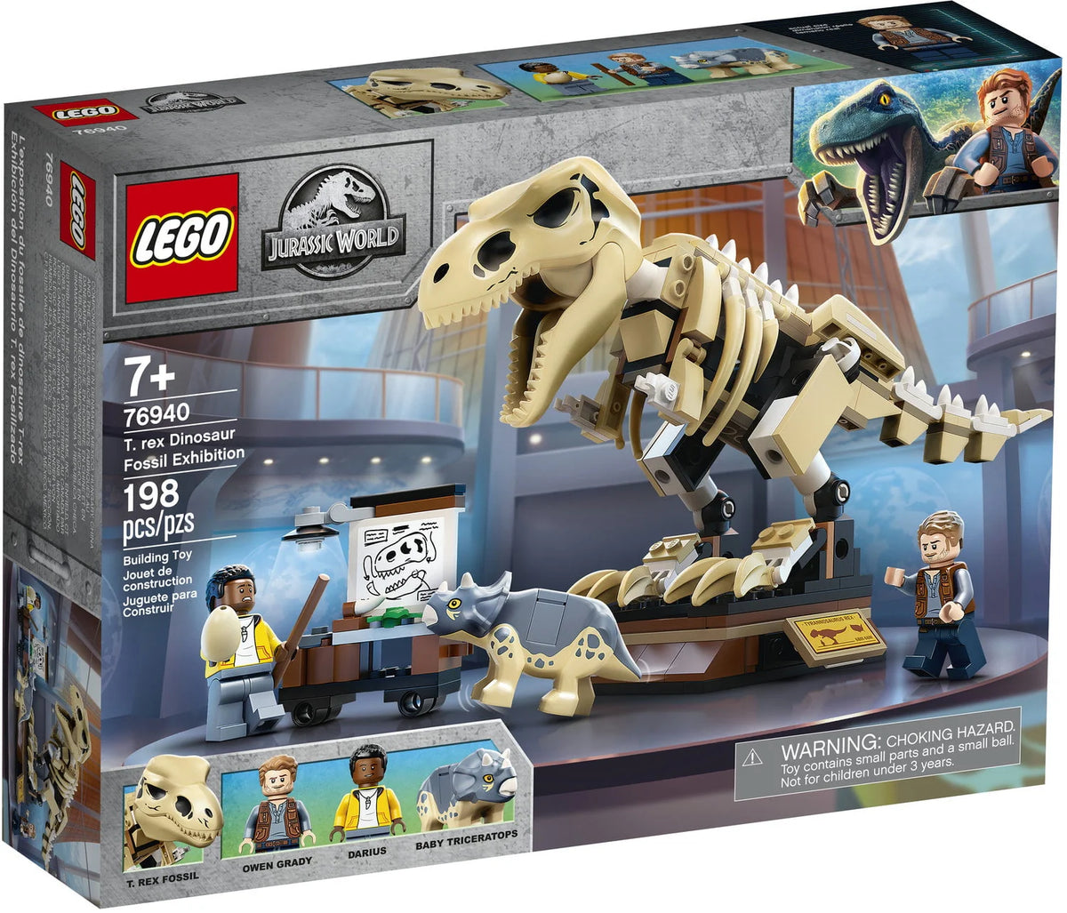 Jurassic World T. rex Dinosaur Fossil Exhibition X940679