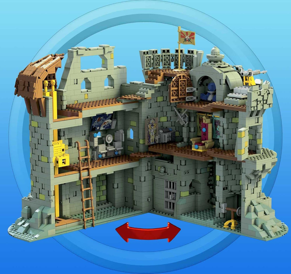 Castle Grayskull Construction Set B660
