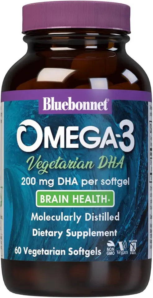 Vegetarian DHA Softgels 200 mg 60 Count E330