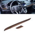Interior Center Console Dashboard Panel Cover Trim Peach Wood Grain K984