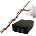 Silicone Rubber Heating Tape with Temp Controller, 1.0 in x 4 ft, 209 Watts K27621