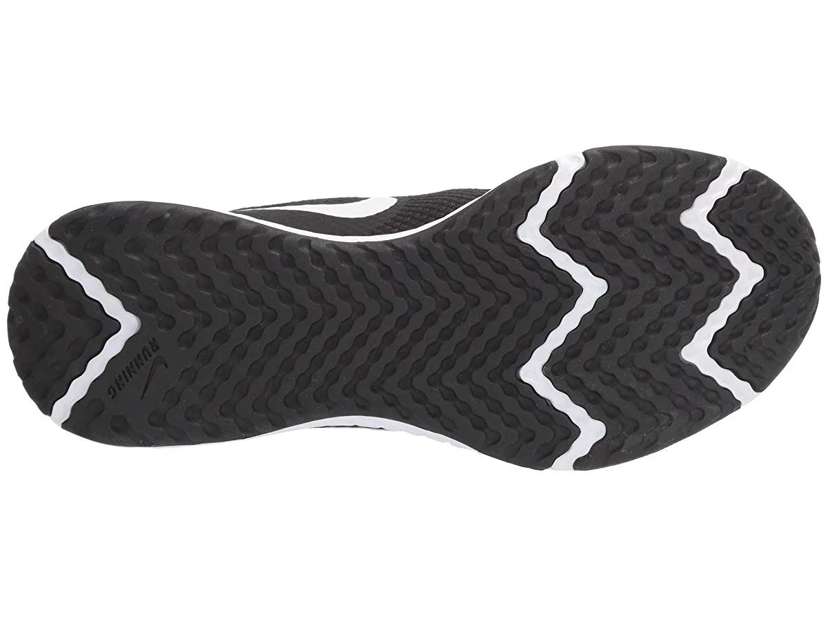 Black/White/Anthracite Wide Athletic Shoes C44795