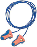 Orange and Blue Corded Foam Earplugs, Pack of 100 X144456