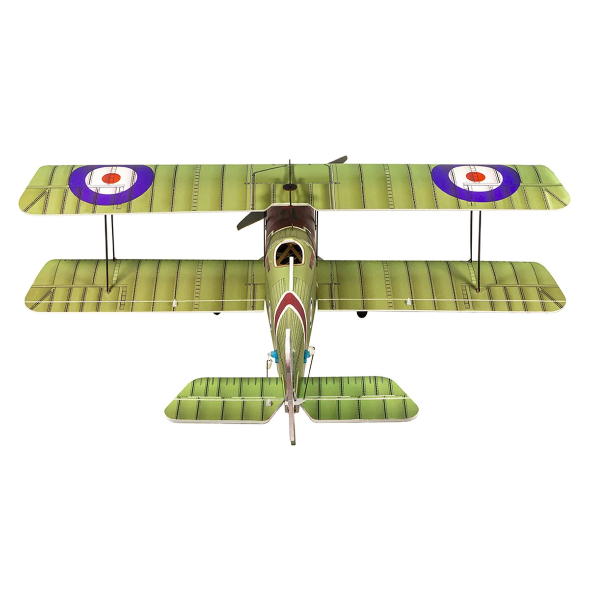 800mm Wingspan Foam Remote Control Airplane Biplane Warbird KIT W559