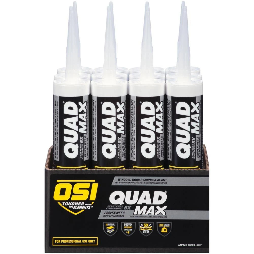 White 9.5 fl. oz. Window Door and Siding Sealant (12-Pack) Z932