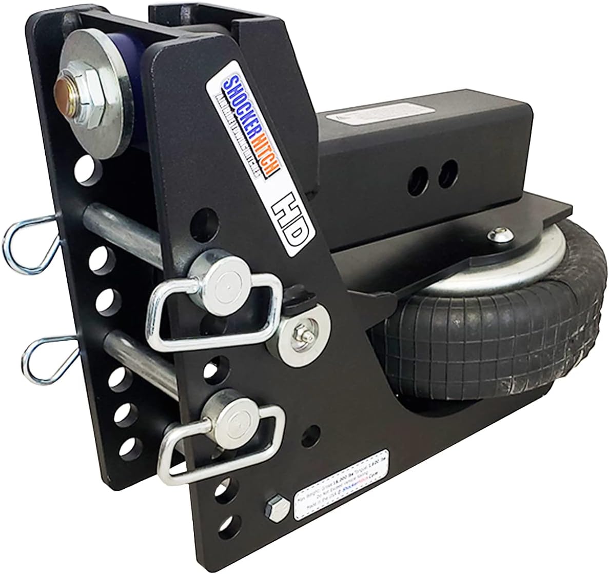 Black Air Drop Hitch with 2-5/16" Ball S537