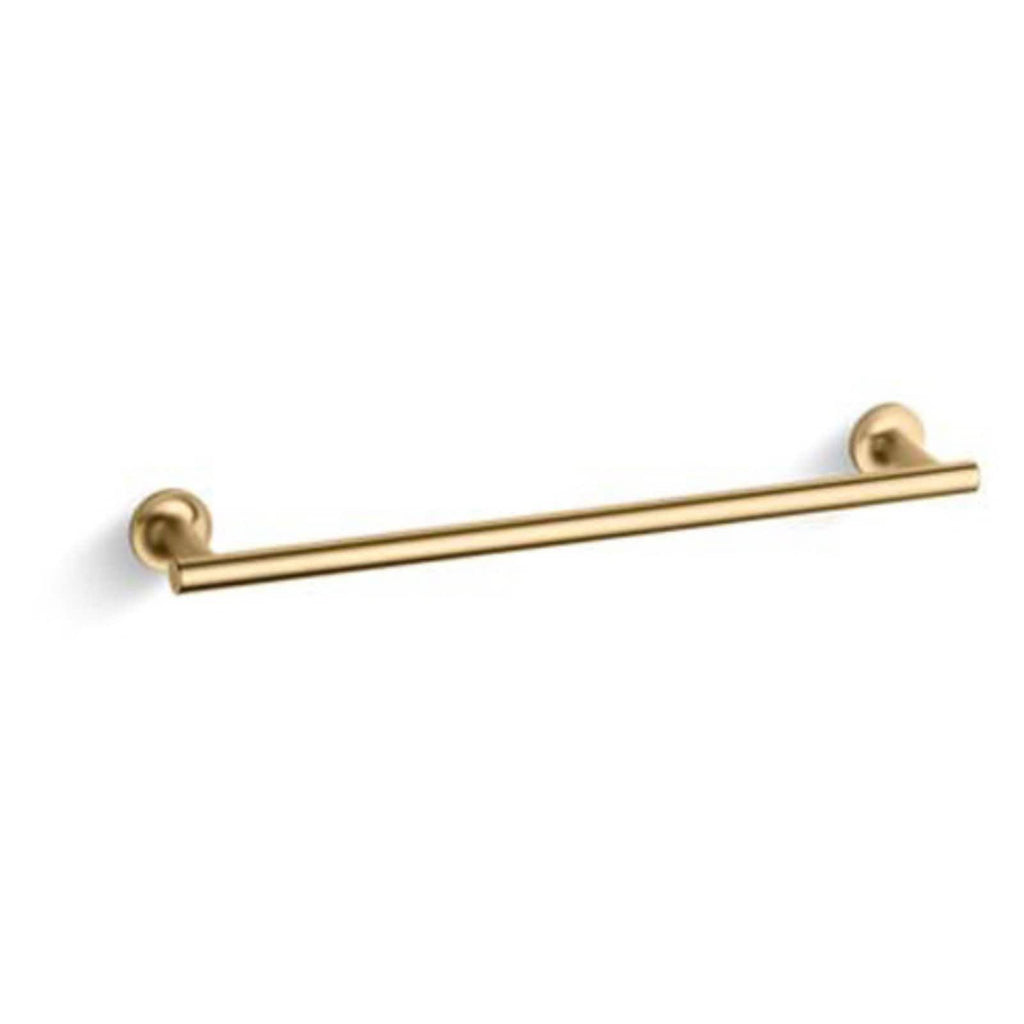 Vibrant Moderne Brushed Gold Towel Bar V929037