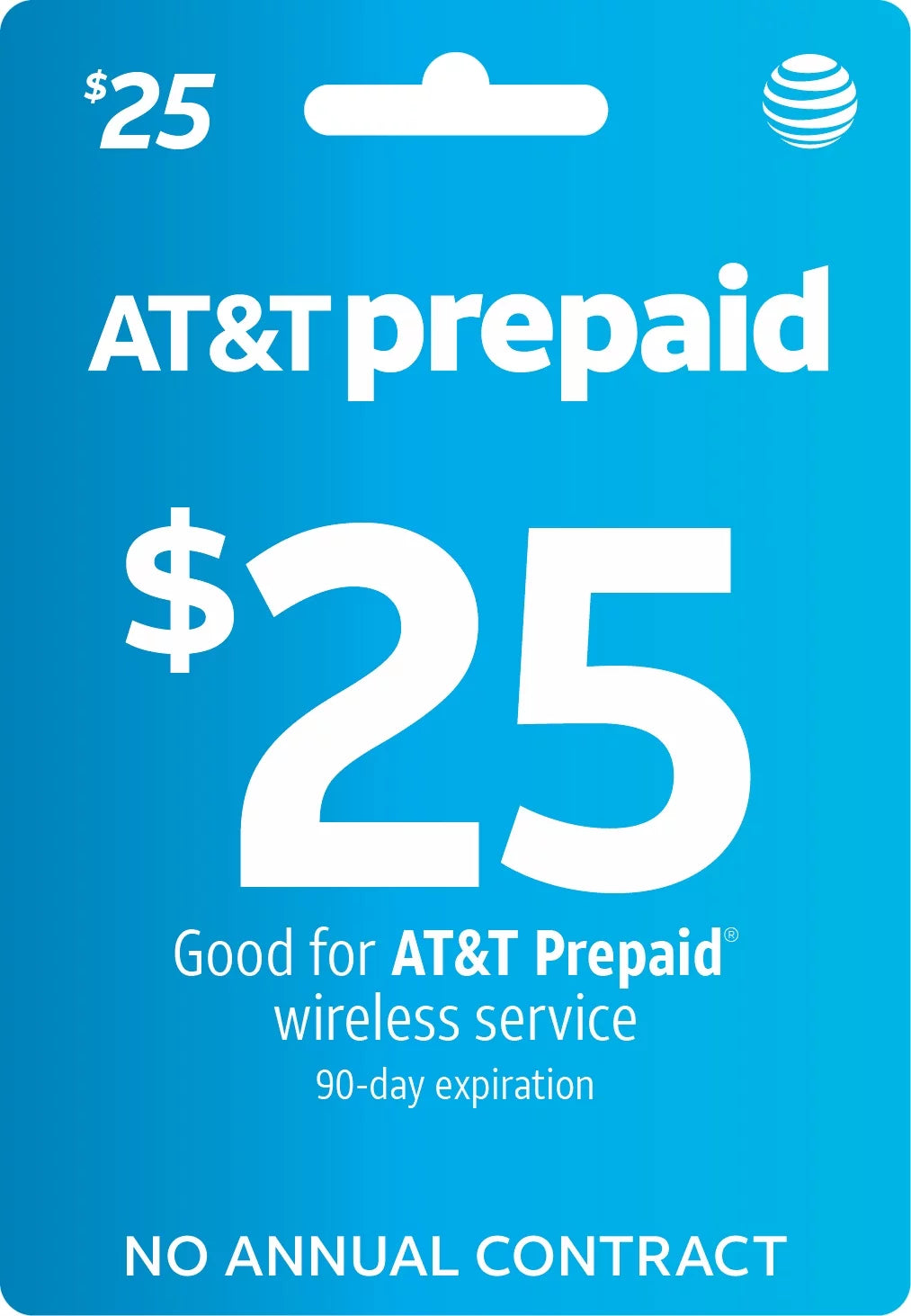 AT&T PREPAID $25 Top Up V5935