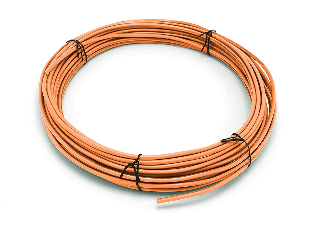 150 Feet Insulated Solid Copper THHN / THWN Wire 12 AWG Orange U4748