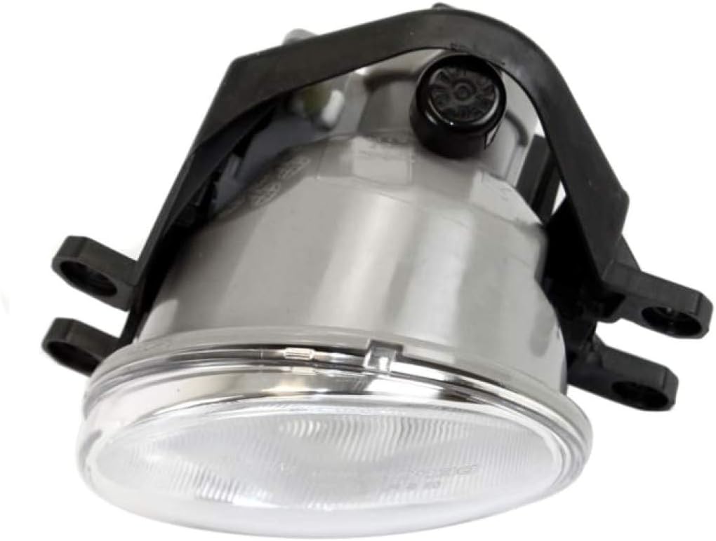Fog Light Assembly for Toyota Prius C 2012 2013 2014 Driver and Passenger Side Pair Halogen Round W9259